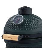 Barbecue Japonais Kamado 13'' bleu/noir - 47.5x33x60 cm