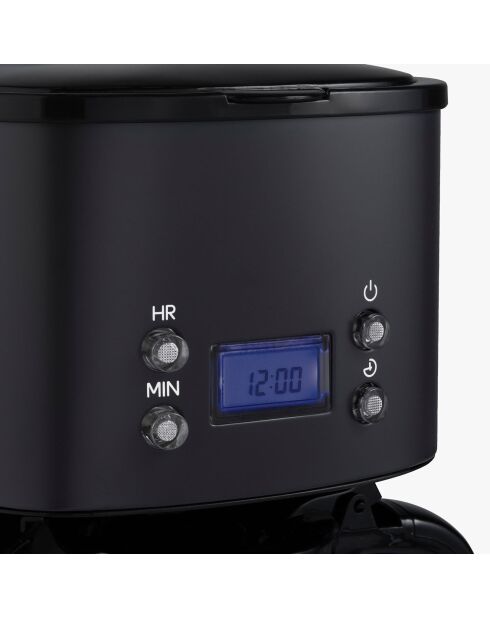 Cafetière Programmable noire