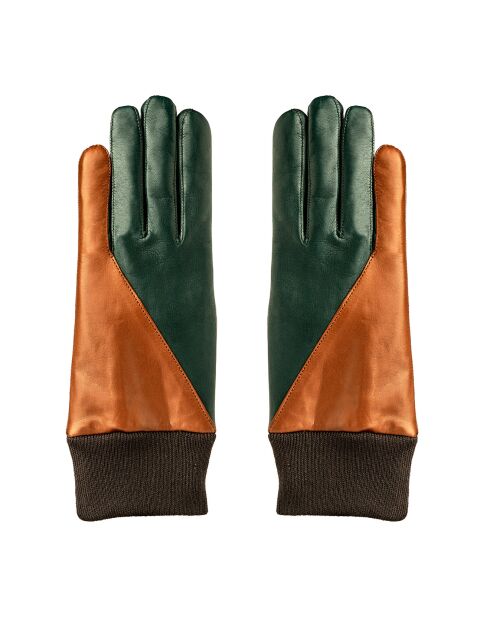 Gants en Cuir d'Agneau doublure Cachemire Gael biche