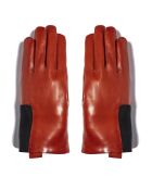 Gants en Cuir d'Agneau doublure Cachemire Hoots terra