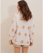 Chemise Livie orange