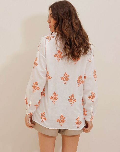 Chemise Livie orange