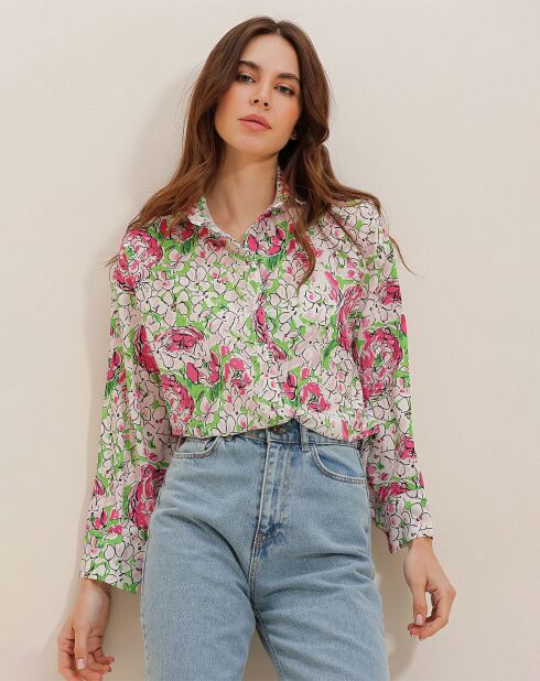 Chemise Leeloo rose