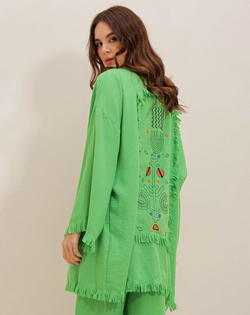 Alma groene kimono