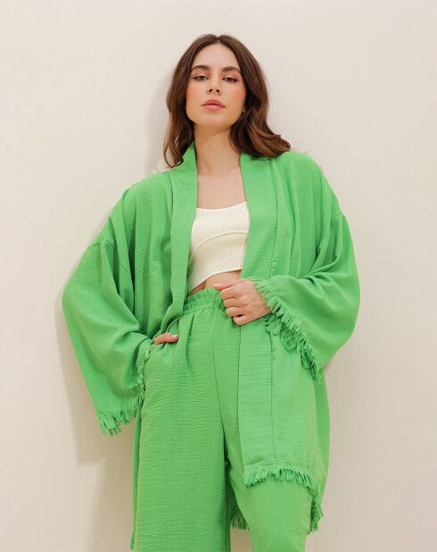 Kimono Alma vert