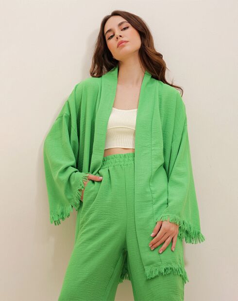 Kimono Alma vert