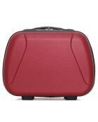 Waschtisch Lanzarote-K burgunderrot - 23x30x16 cm