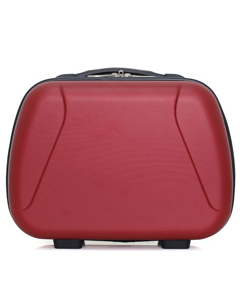 Waschtisch Lanzarote-K burgunderrot - 23x30x16 cm