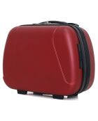 Waschtisch Lanzarote-K burgunderrot - 23x30x16 cm