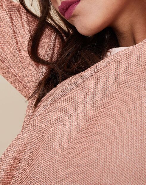 Gilet fin Galatée rose