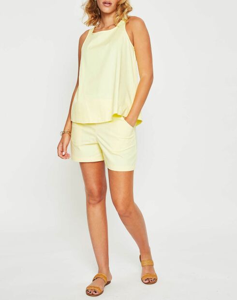 Emilie Uni gelbes Top