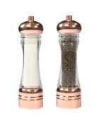Ensemble Sel & Poivre Stonerose rose -  21.5 cm