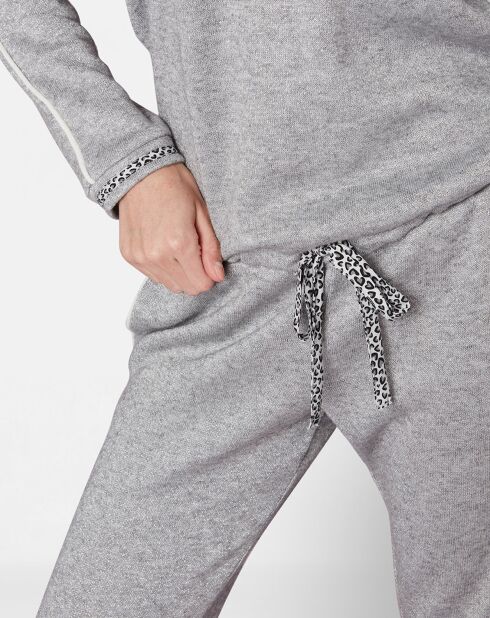 Pantalon Mailleway gris chiné