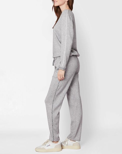 Pantalon Mailleway gris chiné