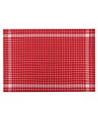 10 Torchons Küp rouge/blanc - 45x65 cm