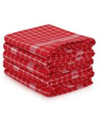 10 Torchons Küp rouge/blanc - 45x65 cm