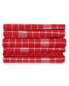 10 Torchons Küp rouge/blanc - 45x65 cm