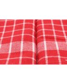 10 Torchons Küp rouge/blanc - 45x65 cm