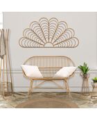 Porte-plante Panama marron - D.28x48 cm