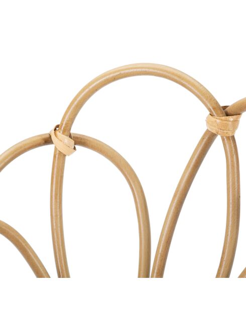 Panama-brauner Pflanzenhalter - D.28x48 cm