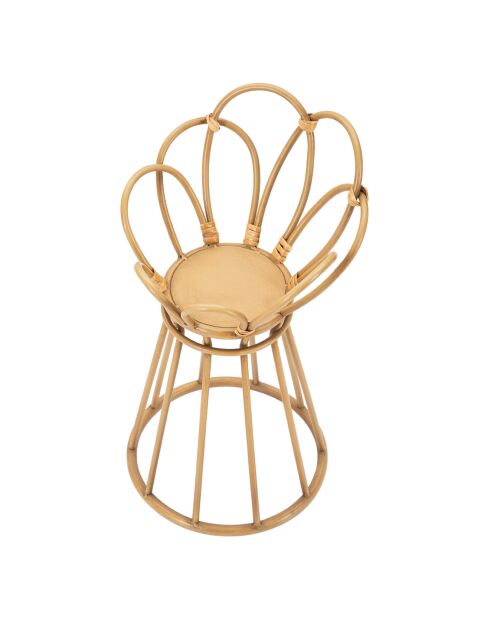 Porte-plante Panama marron - D.28x48 cm