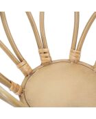 Porte-plante Panama marron - D.28x48 cm