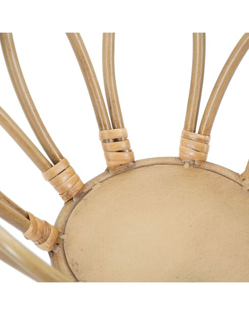 Panama-brauner Pflanzenhalter - D.28x48 cm