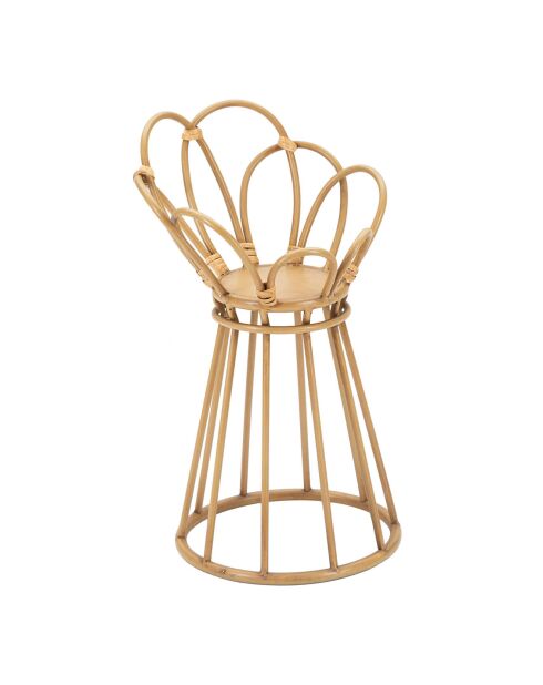 Porte-plante Panama marron - D.28x48 cm
