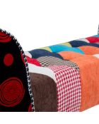 Banc Impérial  multicolore - 102x31x54 cm