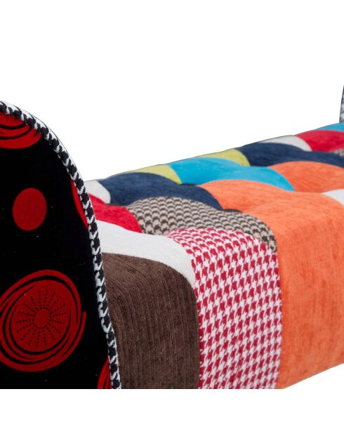 Banc Impérial  multicolore - 102x31x54 cm