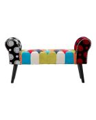 Banc Impérial  multicolore - 102x31x54 cm