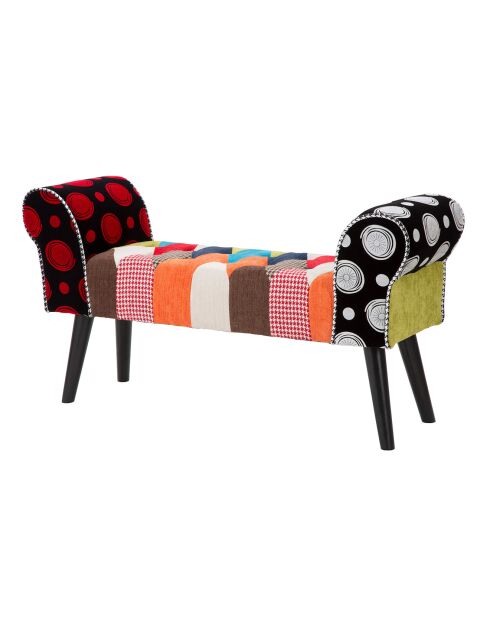 Banc Impérial  multicolore - 102x31x54 cm