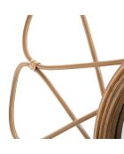 Miroir Mural Almeria marron - 65.5x3 cm