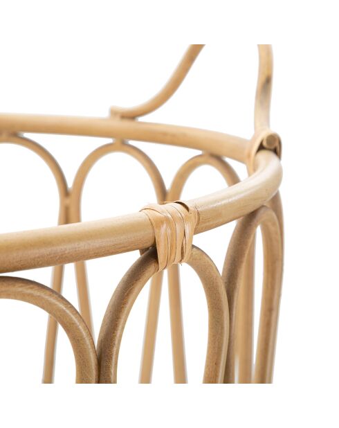 Panier Panama  marron - D.49.6x42 cm