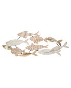 Décoration Murale Fishy multicolore - 118x5.7x46.4 cm