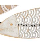 Décoration Murale Fishy multicolore - 118x5.7x46.4 cm