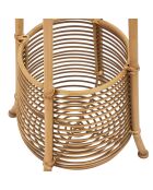 Porte-manteau et parapluie marron - D.49x49x175 cm