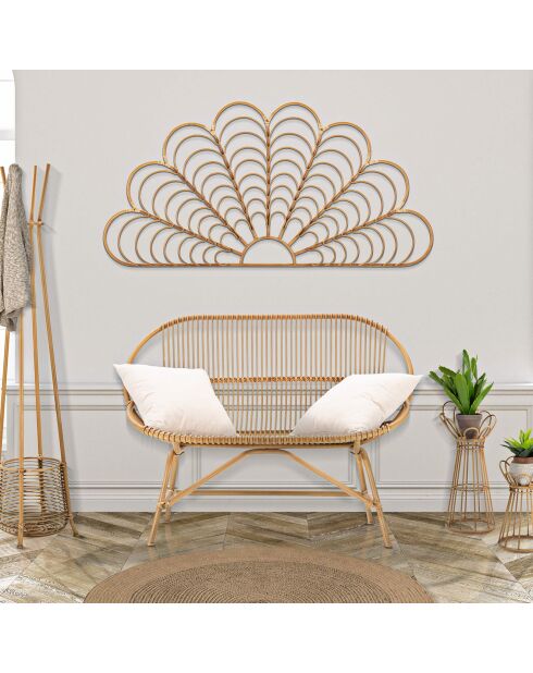 Porte-manteau et parapluie marron - D.49x49x175 cm