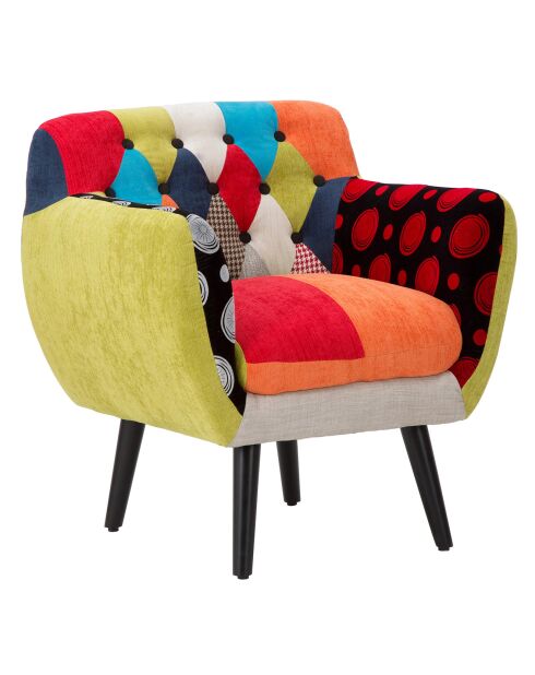 Imperial New veelkleurige fauteuil - 71x63x78 cm