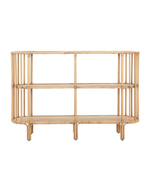 Console Panama 3 Étagères  marron - 120x37.5x80 cm