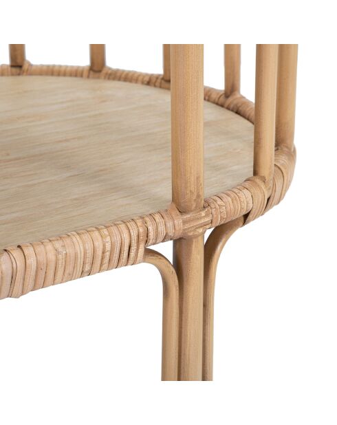 Console Panama 3 Étagères  marron - 120x37.5x80 cm