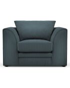 Fauteuil Quince bleu - 97x92x80 cm