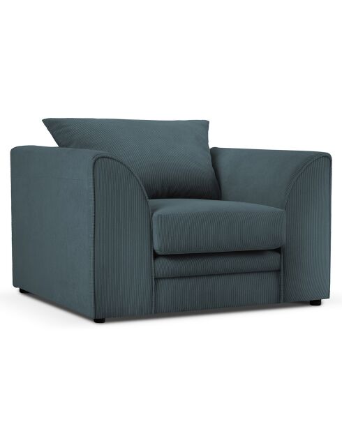 Fauteuil Quince bleu - 97x92x80 cm