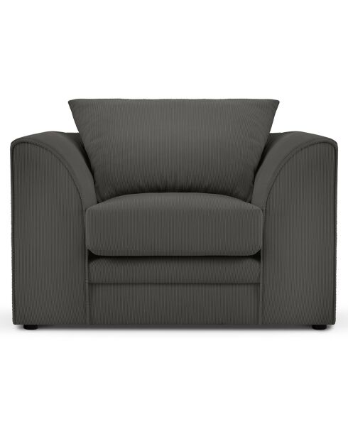 Fauteuil Quince gris foncé - 97x92x80 cm
