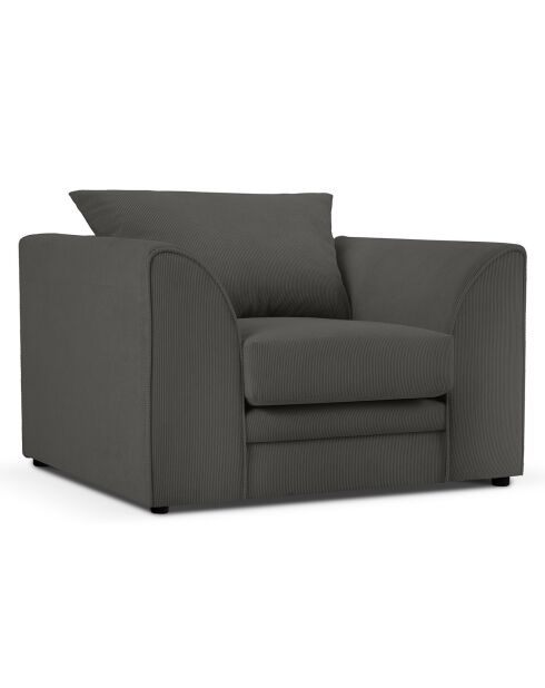 Fauteuil Quince gris foncé - 97x92x80 cm
