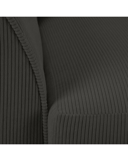 Fauteuil Quince gris foncé - 97x92x80 cm