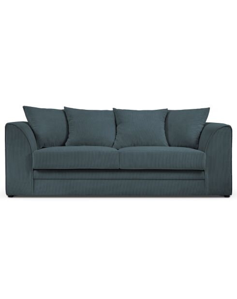 Canapé Quince 3 Places bleu - 182x92x80 cm