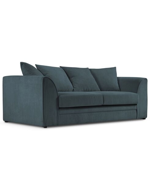 Canapé Quince 3 Places bleu - 182x92x80 cm