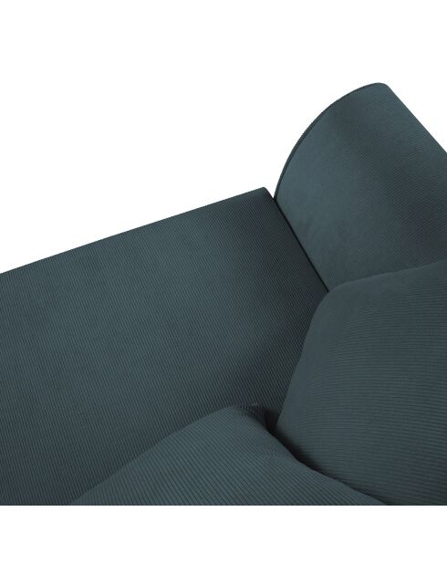 Canapé Quince 3 Places bleu - 182x92x80 cm