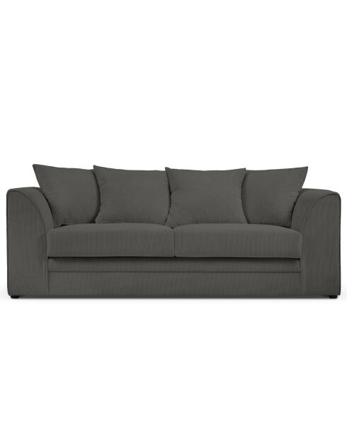 Canapé Quince 3 Places gris foncé - 182x92x80 cm